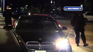 Cops Do Crowd Control for Lindsay Lohan