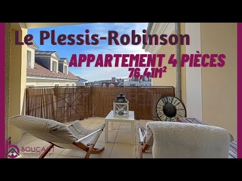 Achat Appartement T4,  Le Plessis-Robinson - Coeur de Ville - 76,41m² avec Balcon