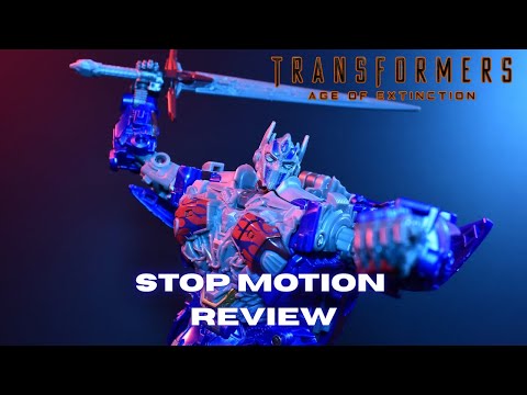 Transformers Age of Extinction Studio Series OPTIMUS PRIME Stop Motion review
