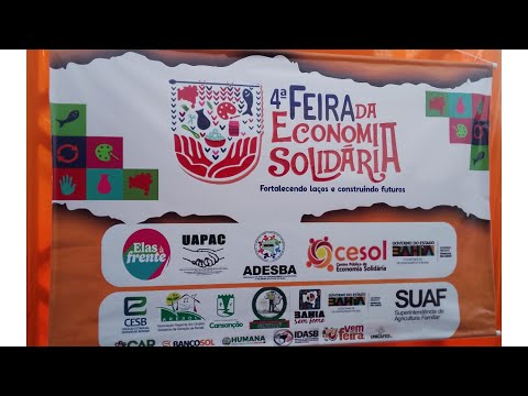 (AO VIVO) 4ª FEIRA DA ECONOMIA SOLIDÁRIA EM CANSANÇÃO BA 28/11/2025