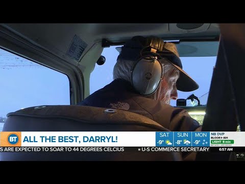 Toronto traffic legend Darryl Dahmer lands Skymaster One for the final time