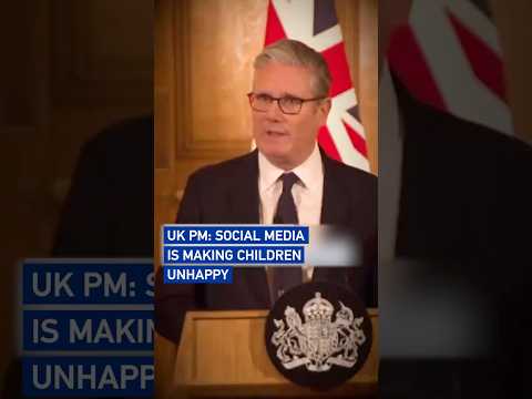 UK PM: Social media is making children unhappy