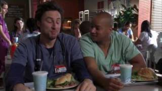 Scrubs J.D. and Turk Are A Bromance