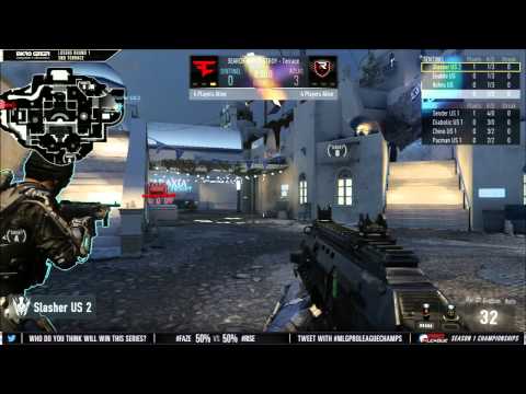 Faze vs Rise Nation  Game 2   LR1   AW Proleague Season 1 Championship