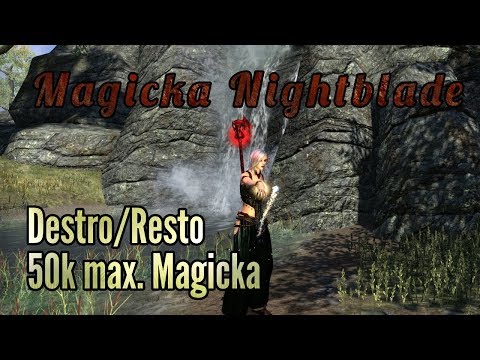 Magicka Nightblade Build || ESO PvP