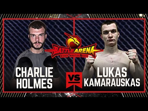 BA 76: CHARLIE HOLMES VS LUKAS KAMARAUSKAS | #MMA #FULLFIGHT