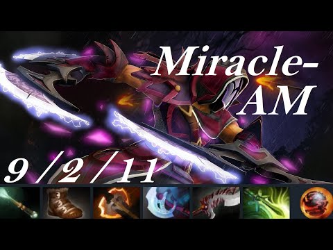 Miracle- Anti-Mage - still my Man (#￣▽￣#) - Nigma vs Secret game2 - Beyond Epic - dota2