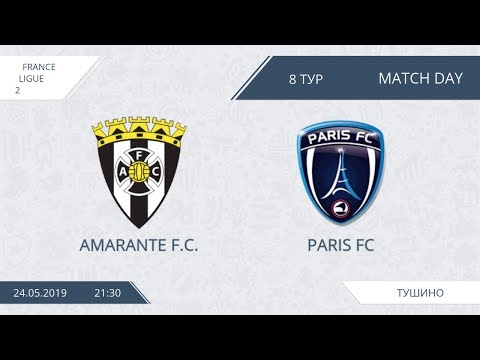 AFL19. France. Ligue 2. Day 8. Amarante - Paris FC