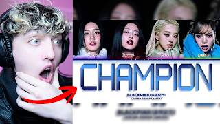 Download lagu BLACKPINK 'Champion'  Lyrics [DEADLINE ALBUM] - REACTION mp3
