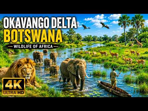 Wildlife of Okavango Delta Area, Botswana, Africa
