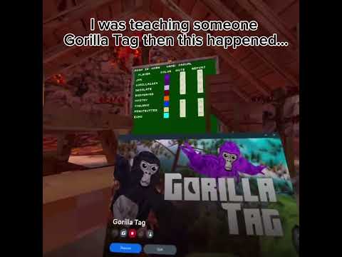 I Encountered Tearliner While Playing Gorilla Tag || #tearliner #gtag #gorillatag