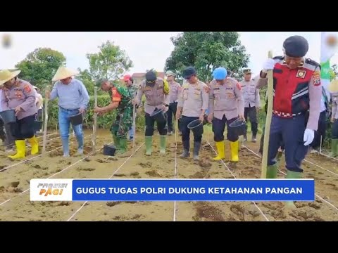 POLRES TANAH KARO LUNCURKAN GUGUS TUGAS POLRI KETAHANAN PANGAN