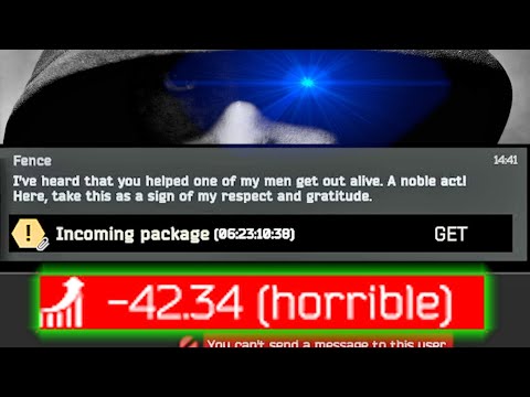 Fence Gift Me for PMC + SCAV Co-op Extract - 42.34 REPUTATION ESCAPE FROM TARKOV 12.12 SCAV