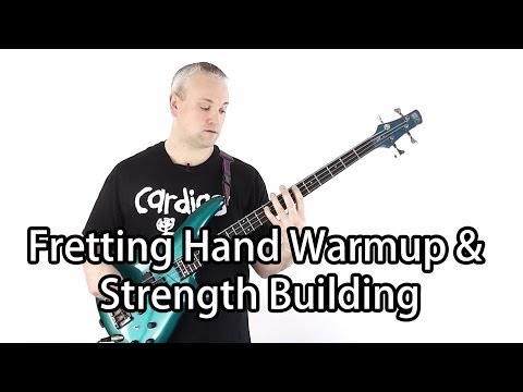 Awesome Finger Strength Exercise and Warmup for Bass