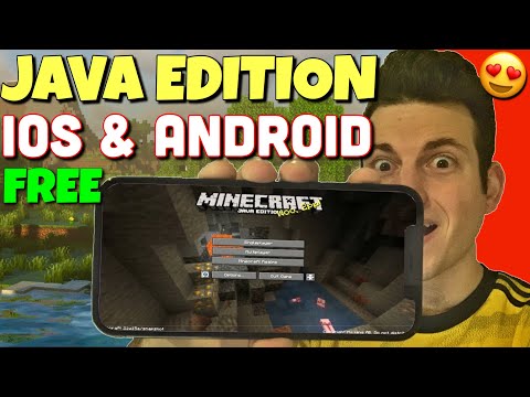 LAZZA MCPE - How To Play MINECRAFT JAVA EDITION On Any iOS & Android Device (100% Legal) EASY Working Tutorial