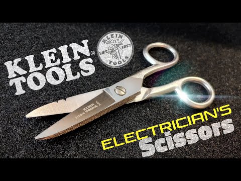 Klein® Electrician Scissors Models 2100-5, 2100-7, and 2100-9 Comparison | Full Review