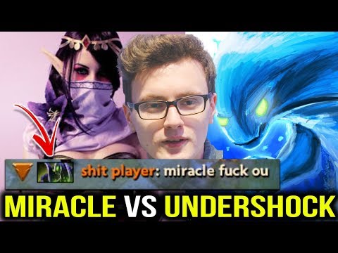 MIRACLE vs SHIT TRASH TALK PLAYER [Templar Assassin] Dota 2