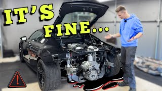 Full Audi R8 Rear Rebuild | Quarter Panels, Carbon Blades & Engine Test