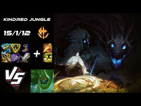JUNGLE Kindred vs Zac - NA Challenger Patch 25.24