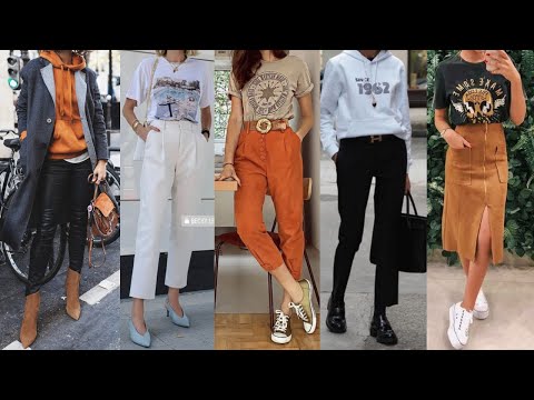 COMFORTABLE and CASUAL LOOKS and with SWEATSHIRTS and T-SHIRTS