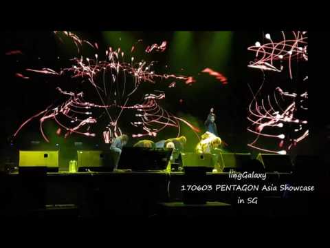 [HD Fancam] 170603 PENTAGON Asia Showcase in SG Engine