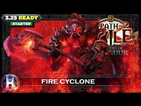 [PoE 3.25] FIRE CYCLONE BERSERKER - BUILD REVIEW - PATH OF EXILE SETTLERS OF KALGUUR - POE BUILDS