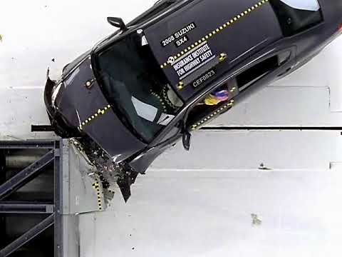 Suzuki SX4 crash test moderate
