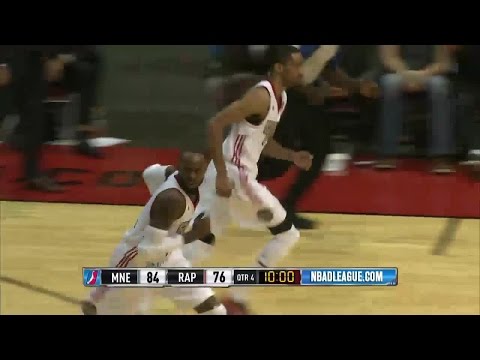 Lucas Nogueira's near triple-double (13 pts, 9 rbs, 9 asts, 4 blks) in Raptors 905 home opener