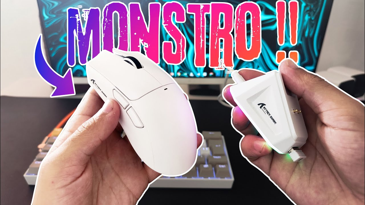 Atack Shark X11: Melhor Mouse Gamer Custo Benefício 2024! Monstro!