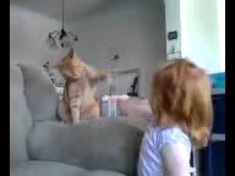 Kristiana makes a new friend