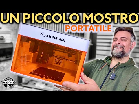 Il fabbrica soldi facile per tutti, per legno e metallo. Incisore laser ATOMSTACK P1 MINI da 5W