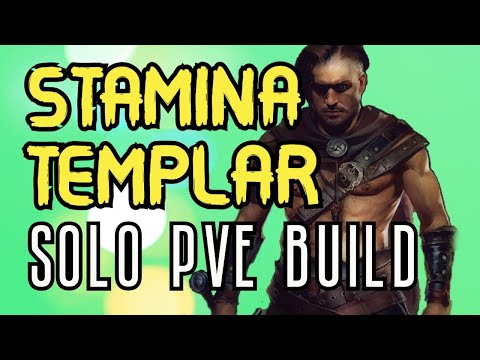 Stamina Templar SOLO PVE Build - GLADIATOR - ESO Elsweyr / Scalebreaker