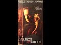 Opening To A Perfect Murder 1998 VHS Warner Bros