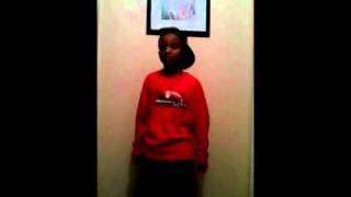 My 8year old cuzin hittin the "Hard Head"  and "Cookin" Swishhhh!