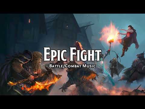 Epic Fight | D&D/TTRPG Battle/Combat/Fight Music | 1 Hour