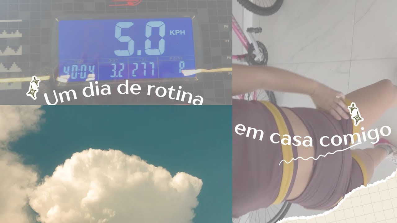 VLOG DE UM DIA COMIGO