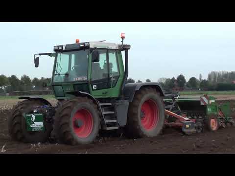 Landb. Vansteelant - Torhout - Fendt Xylon 524 - Fendt Favorit 824