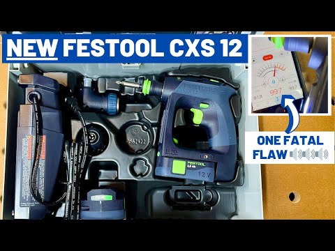 Festool's All New CXS 12 Compact Drill & Driver - First Impressions & Why I Might Return It