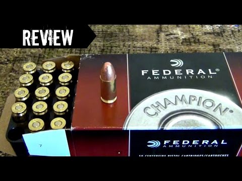 AMMO REVIEW:  9mm Federal PUNCH JHP