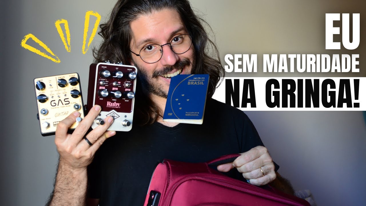 Caçando guitarras (E PEDAIS) na EUROPA - outra vez!