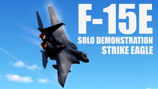 [DCS World] F-15Eストライクイーグル　デモフライト