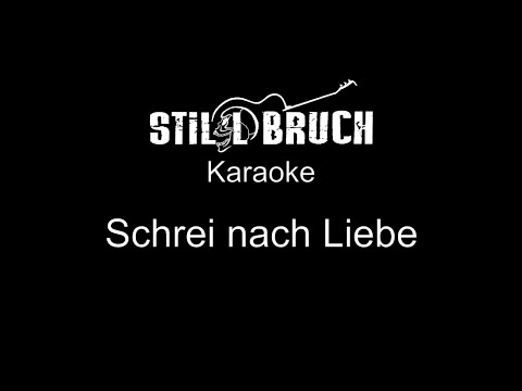 Schrei nach Liebe - Karaoke