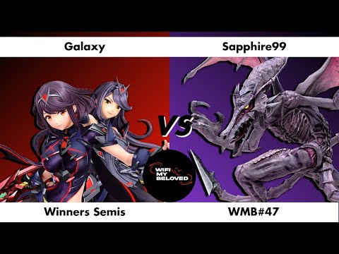 WMB#47 | Galaxy (Pyra/Mythra) Vs Sapphire99 (Ridley) | Winners Semis