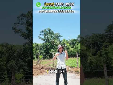 ¡A SOLO 7 MINUTOS DEL IRTRA! TU INVERSIÓN TE ESPERA EN ALDEA AJAXA, SAN MARTÍN, ZAPOTITLÁN.