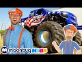 Monster Truck Song Blippi Songs Trains For Children Train Song Moonbug For Kids