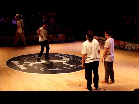 Streetstar Popping 2013 quarterfinal - Funky Moe & Stew VS Astroid & Theresa
