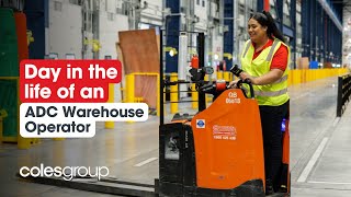 Day in the life of an Auto DC Warehouse Operator | Coles Group