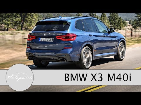 2018 BMW X3 M40i (G01) Ersteindruck / Rennstrecke, Sound, Revs - Autophorie