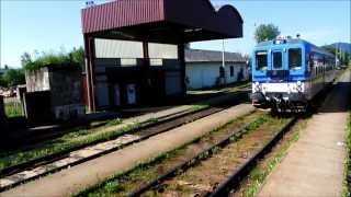 preview picture of video 'nádraží Volary - motorový vůz 842 (M 273.2 - Kvatro, Rohlík)'