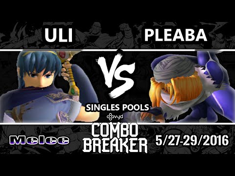 CB2016 Pools - UU (Marth) Vs. Pleaba (Sheik) SSBM - Smash Melee